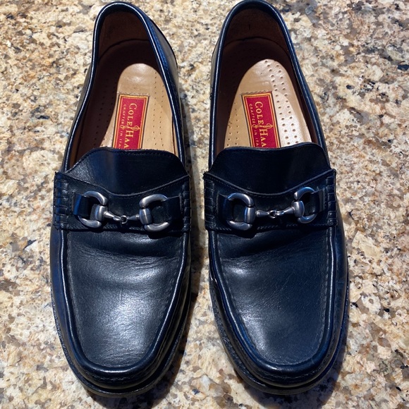 Cole Haan made in Italy black loafers size 9 - Picture 2 of 3